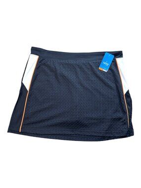 Izod PerformX Womens Black Golf Skort X-Large Skirt New w Tags MSRP $54 Athletic